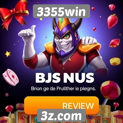 Comparativo de bônus disponíveis no 3355win