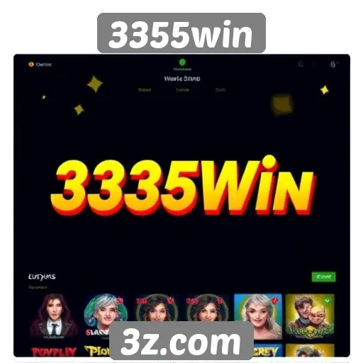 Experiência do usuário na plataforma 3355win