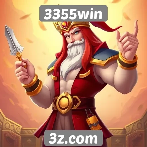 Variedade de jogos disponíveis na plataforma 3355win